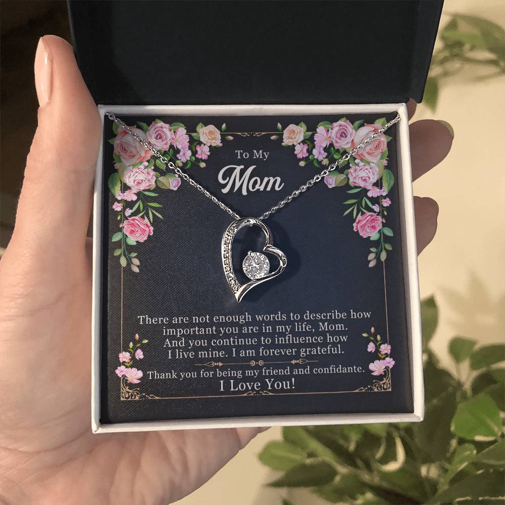 To My Mom, Thank you For Being My Friend