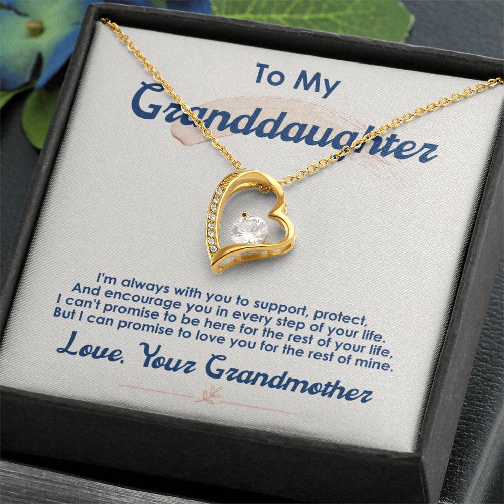To My Granddaughter, I Love You For The Rest Of My Life