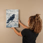 SNOWY WINTER SCENE RAVE, MAGICAL,MURDER BIRD,SMART PROTECTOR OF LIFE