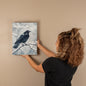 SNOWY WINTER SCENE RAVE, MAGICAL,MURDER BIRD,SMART PROTECTOR OF LIFE