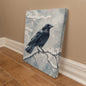 SNOWY WINTER SCENE RAVE, MAGICAL,MURDER BIRD,SMART PROTECTOR OF LIFE