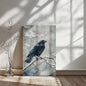 SNOWY WINTER SCENE RAVE, MAGICAL,MURDER BIRD,SMART PROTECTOR OF LIFE