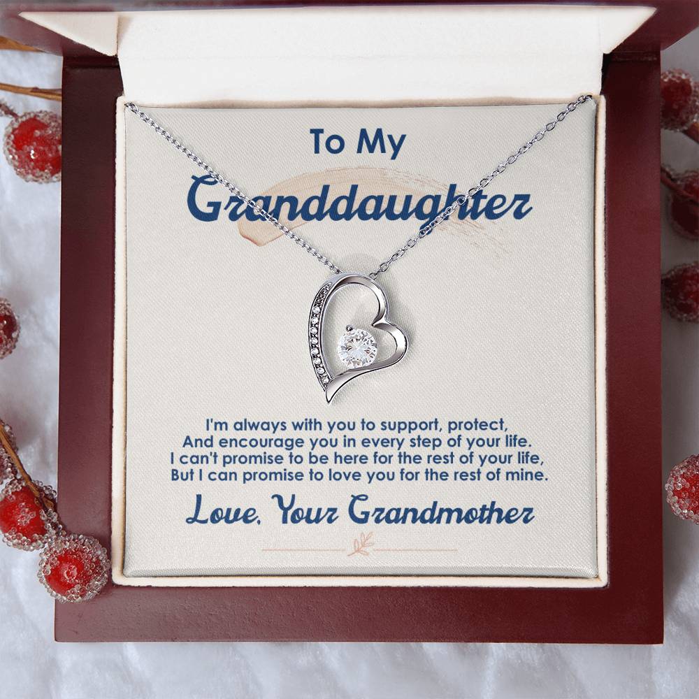 To My Granddaughter, I Love You For The Rest Of My Life