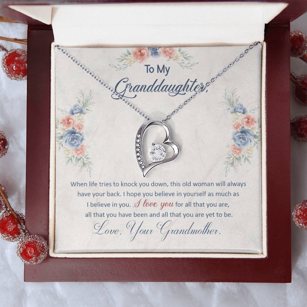 To My Granddaughter, This Old Woman Will Always Have Your Back