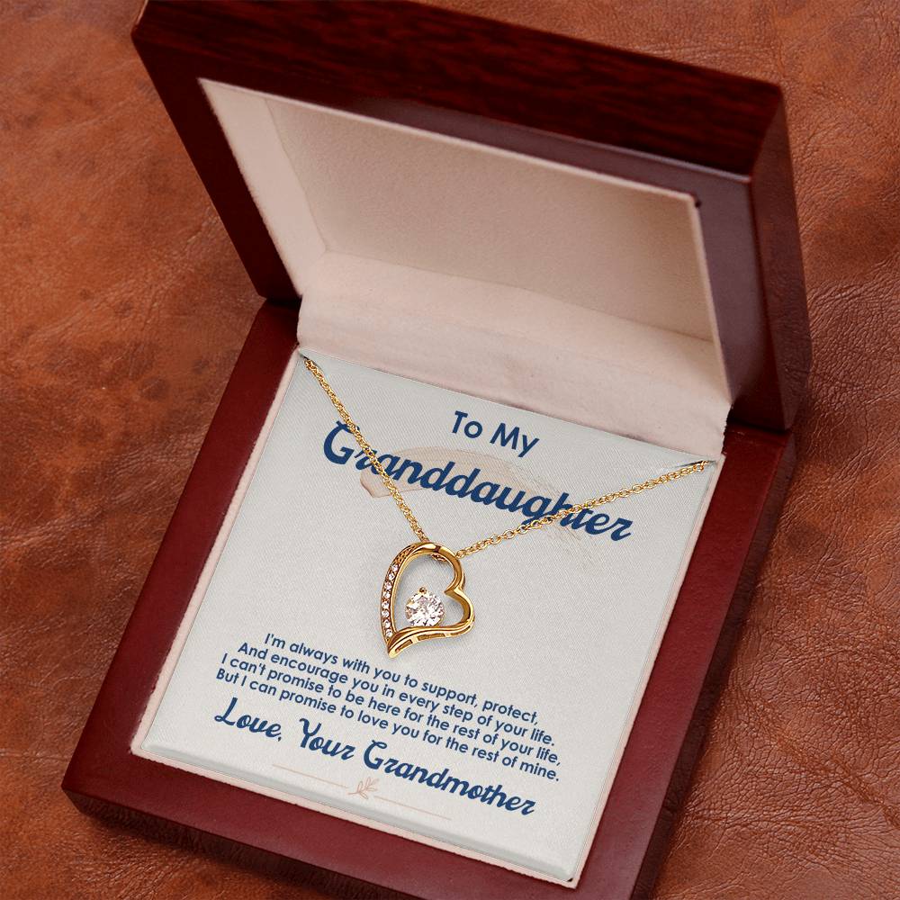 To My Granddaughter, I Love You For The Rest Of My Life