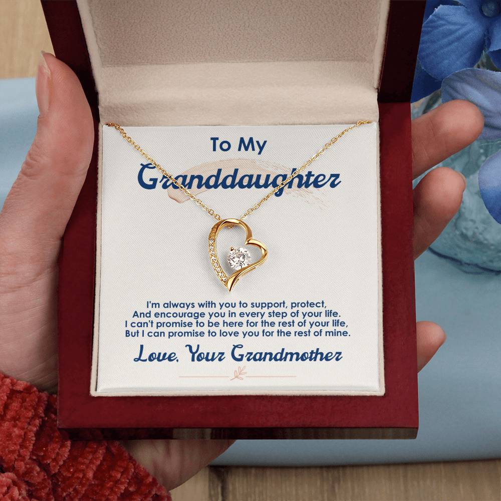 To My Granddaughter, I Love You For The Rest Of My Life
