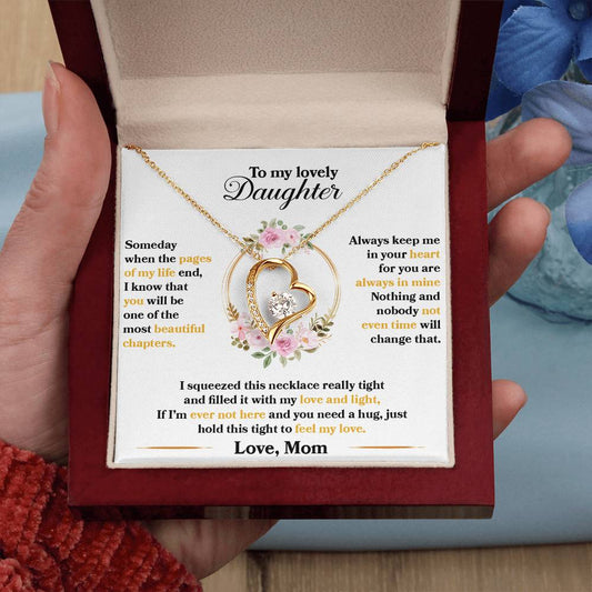 To My Lovely Daughter, Hold This Tight To Feel My Love