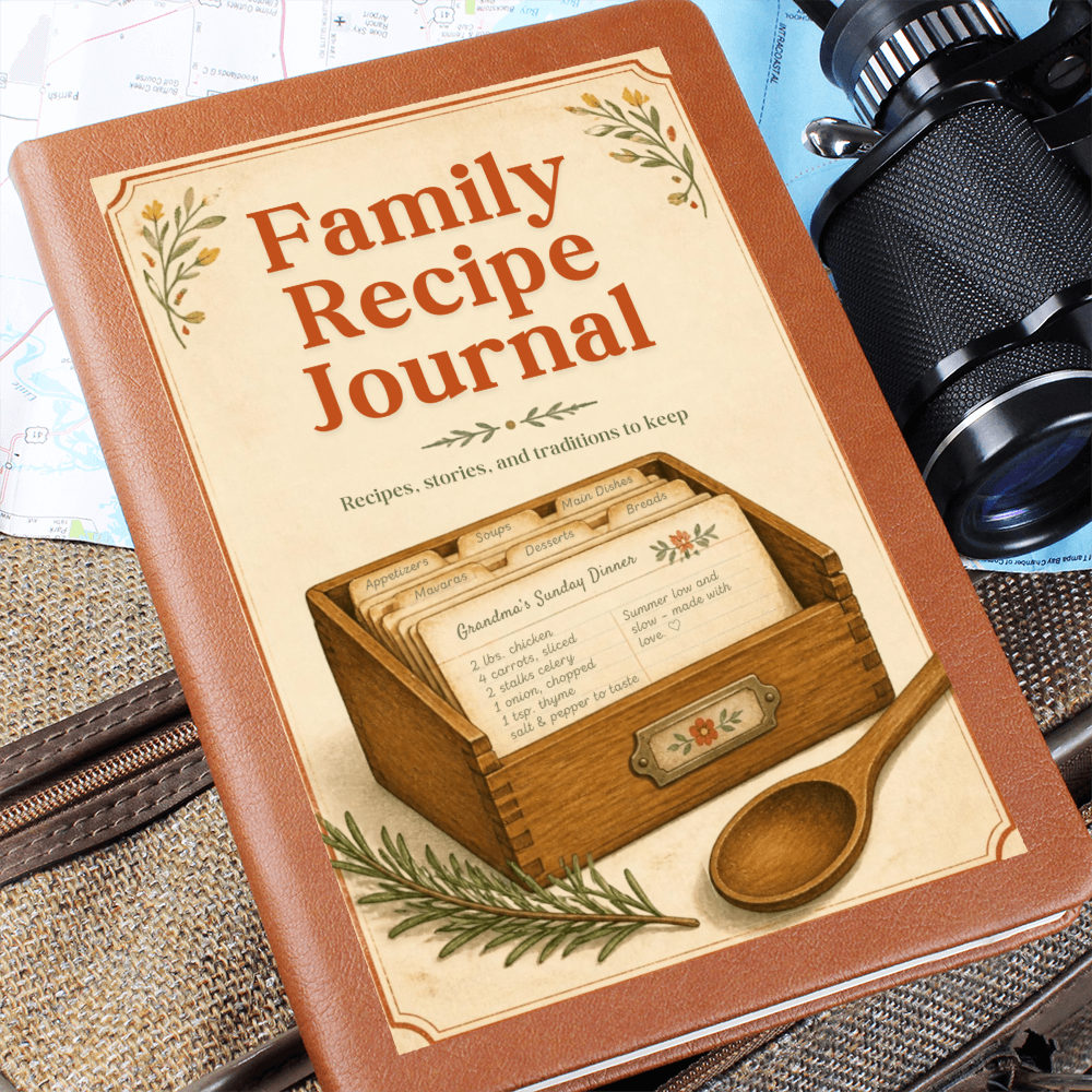 Favorite Family Recipes Journal