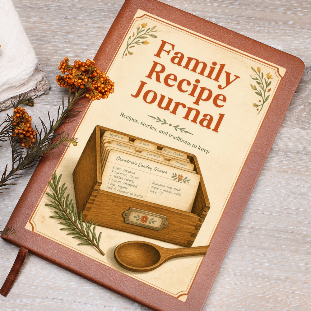 Favorite Family Recipes Journal