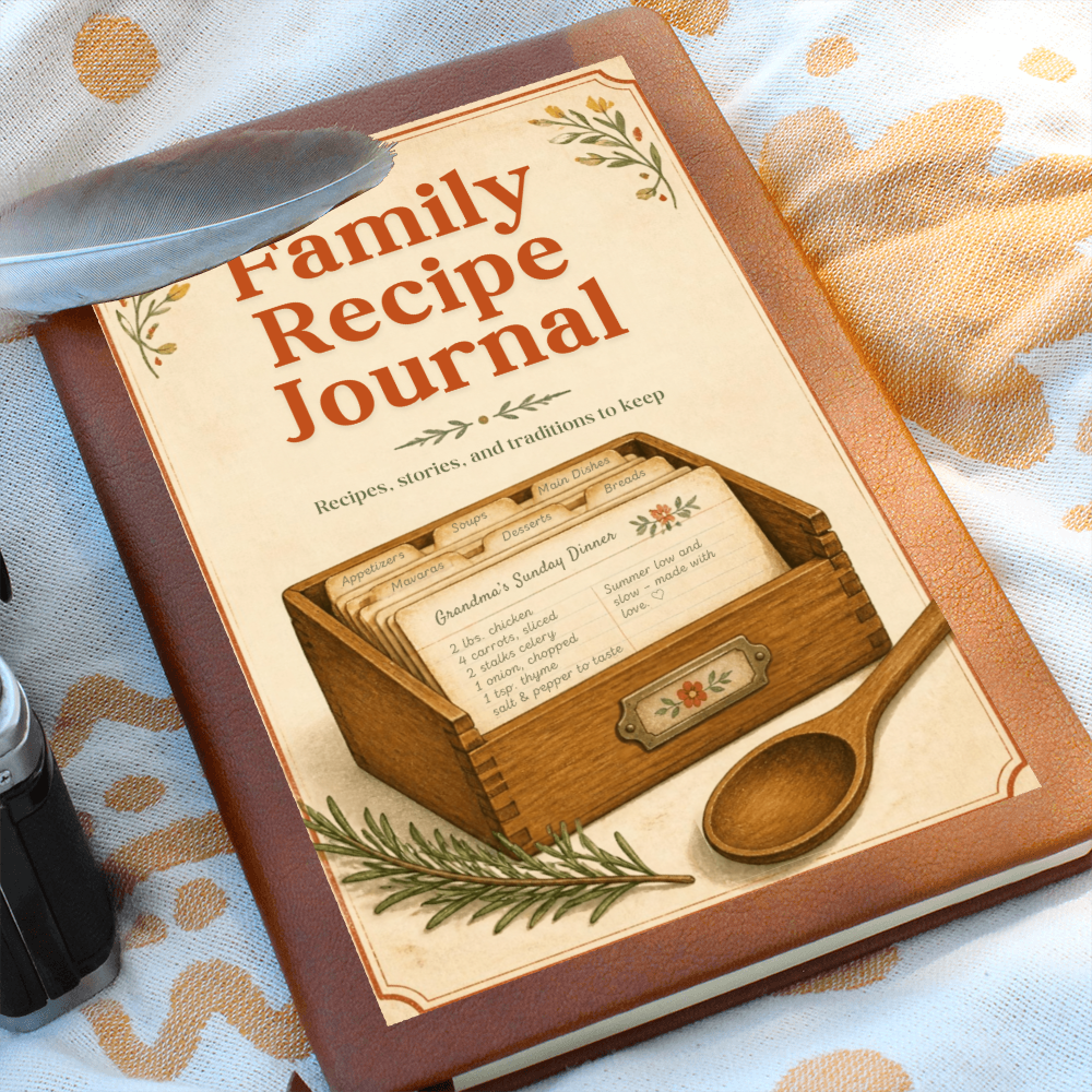 Favorite Family Recipes Journal