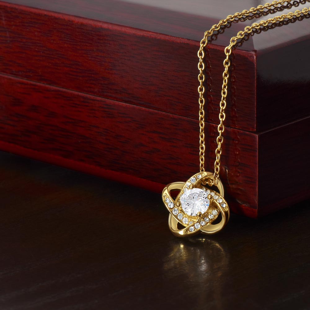 To My Beautiful Wife, Forever Love Necklace, Beautiful Gift