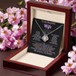 To My Beautiful Wife, Forever Love Necklace, Beautiful Gift