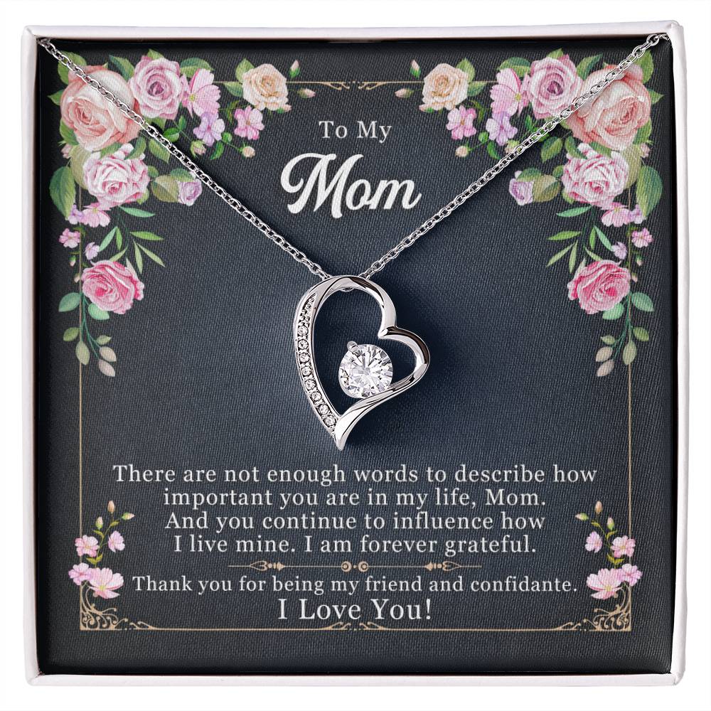To My Mom, Thank you For Being My Friend