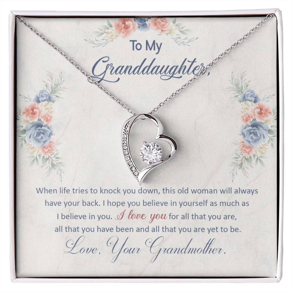To My Granddaughter, This Old Woman Will Always Have Your Back