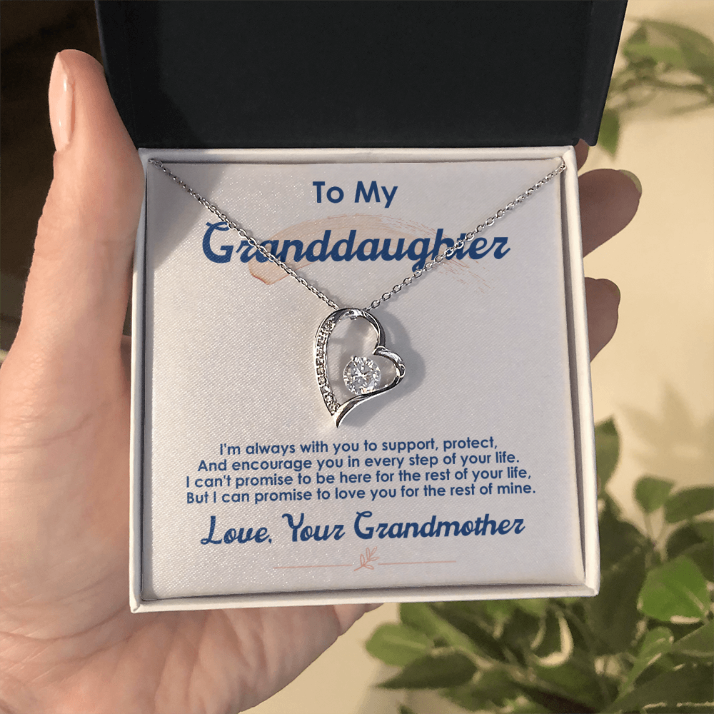 To My Granddaughter, I Love You For The Rest Of My Life