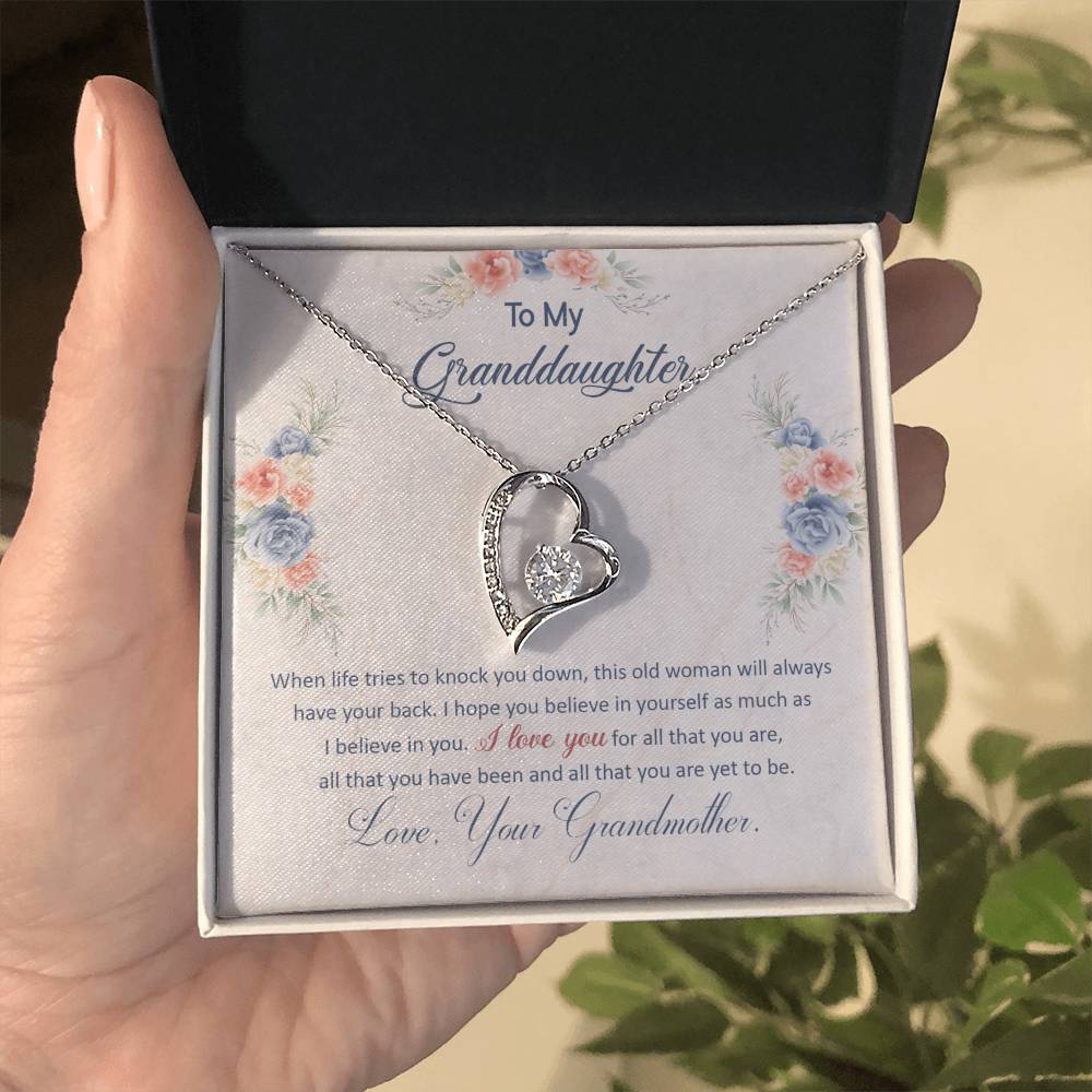 To My Granddaughter, This Old Woman Will Always Have Your Back