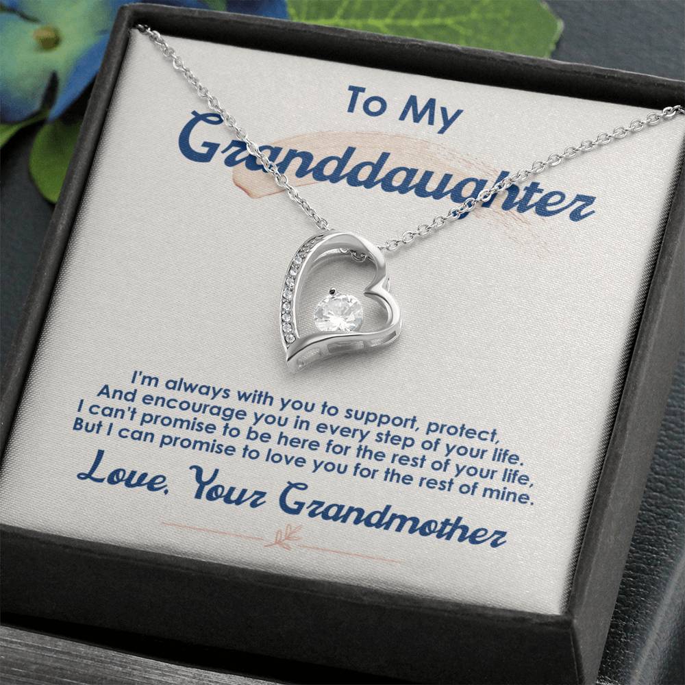 To My Granddaughter, I Love You For The Rest Of My Life