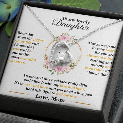 To My Lovely Daughter, Hold This Tight To Feel My Love