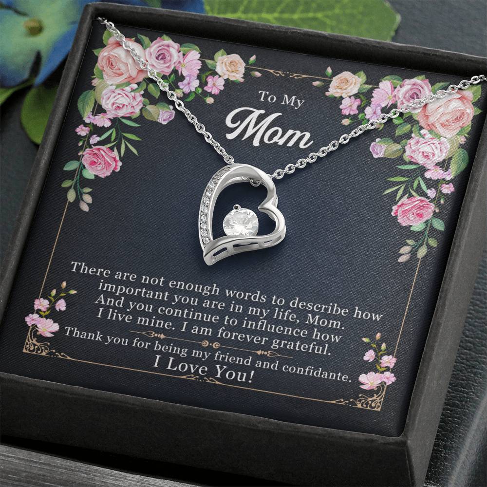 To My Mom, Thank you For Being My Friend