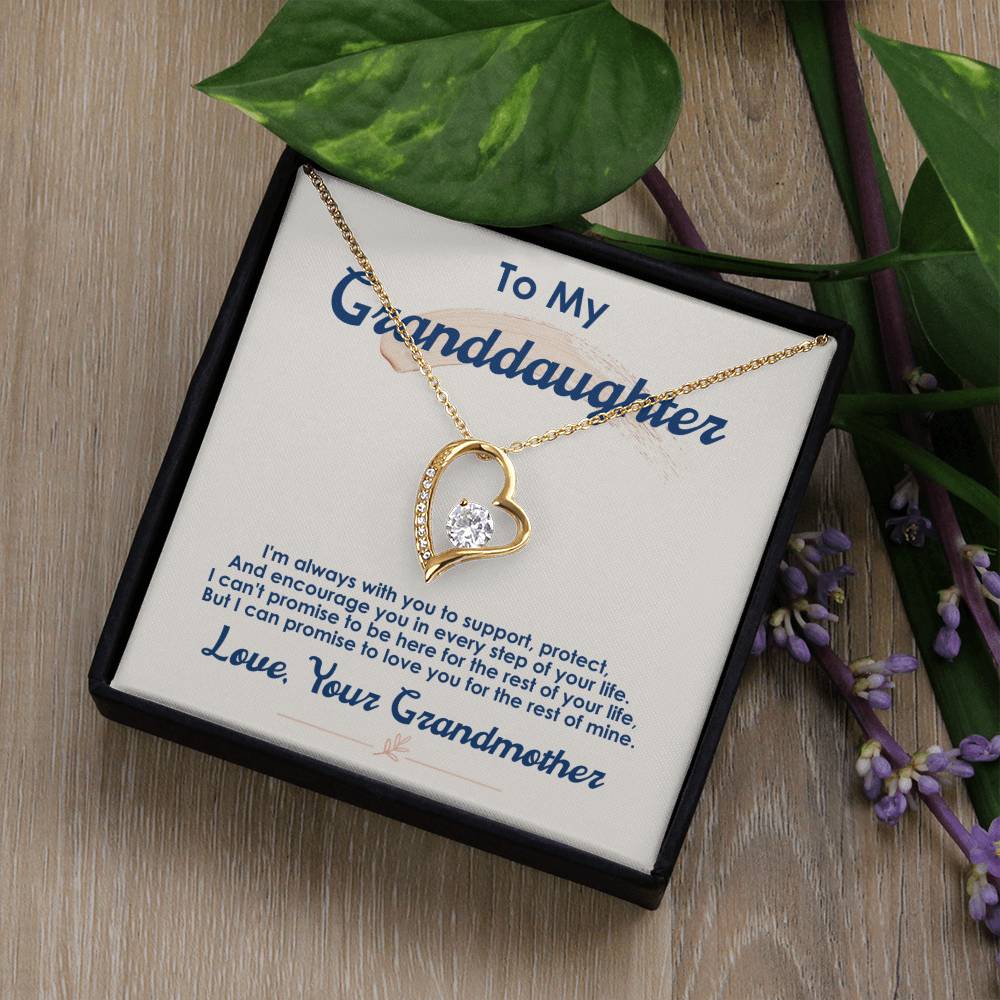 To My Granddaughter, I Love You For The Rest Of My Life