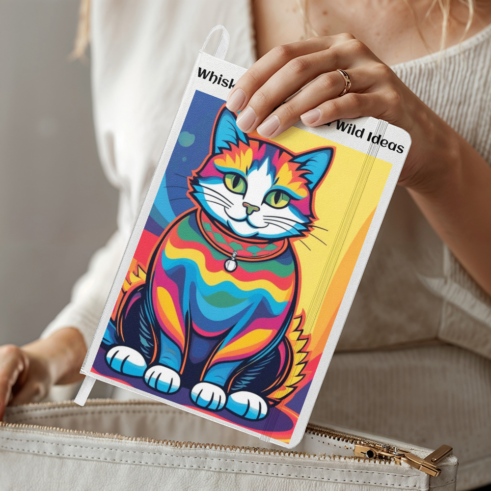 Whiskers, Wisdom & Wild Ideas Journal- Cool Cat Notebook for Writing, Notes & Everyday thoughts