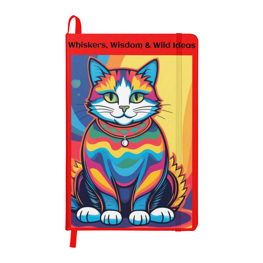 Whiskers, Wisdom & Wild Ideas Journal- Cool Cat Notebook for Writing, Notes & Everyday thoughts