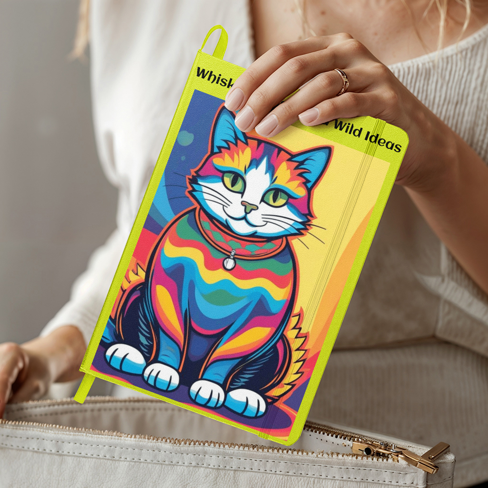 Whiskers, Wisdom & Wild Ideas Journal- Cool Cat Notebook for Writing, Notes & Everyday thoughts
