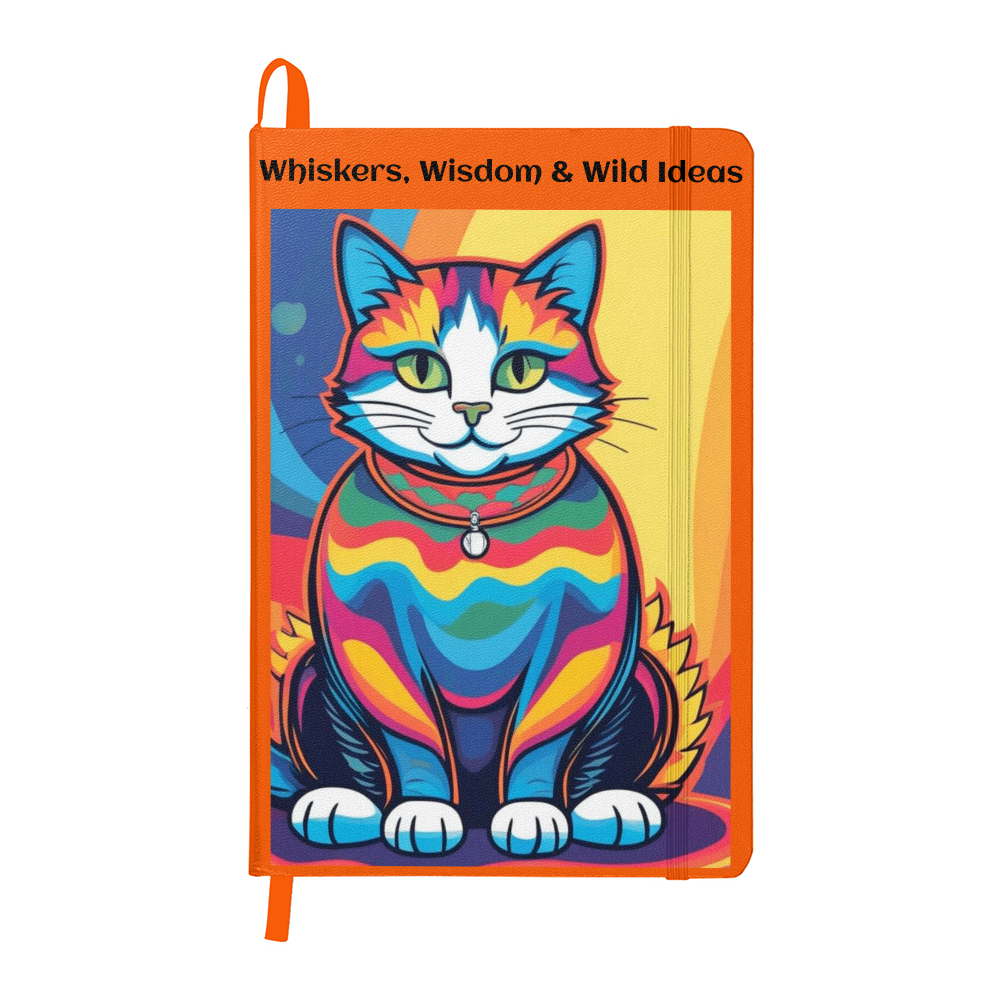 Whiskers, Wisdom & Wild Ideas Journal- Cool Cat Notebook for Writing, Notes & Everyday thoughts