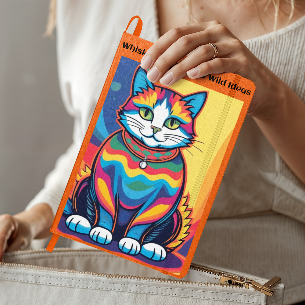 Whiskers, Wisdom & Wild Ideas Journal- Cool Cat Notebook for Writing, Notes & Everyday thoughts