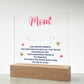 Keepsake Acrylic Bundle - mom - I am forever thankful