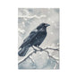 SNOWY WINTER SCENE RAVE, MAGICAL,MURDER BIRD,SMART PROTECTOR OF LIFE